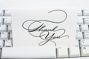 Tips for Efficient and Effective Thank You’s 