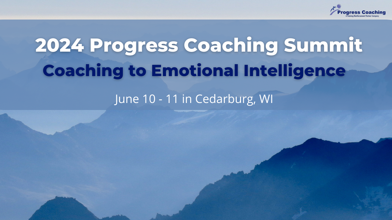 Join us for the 2024 Progress Coaching Summit!